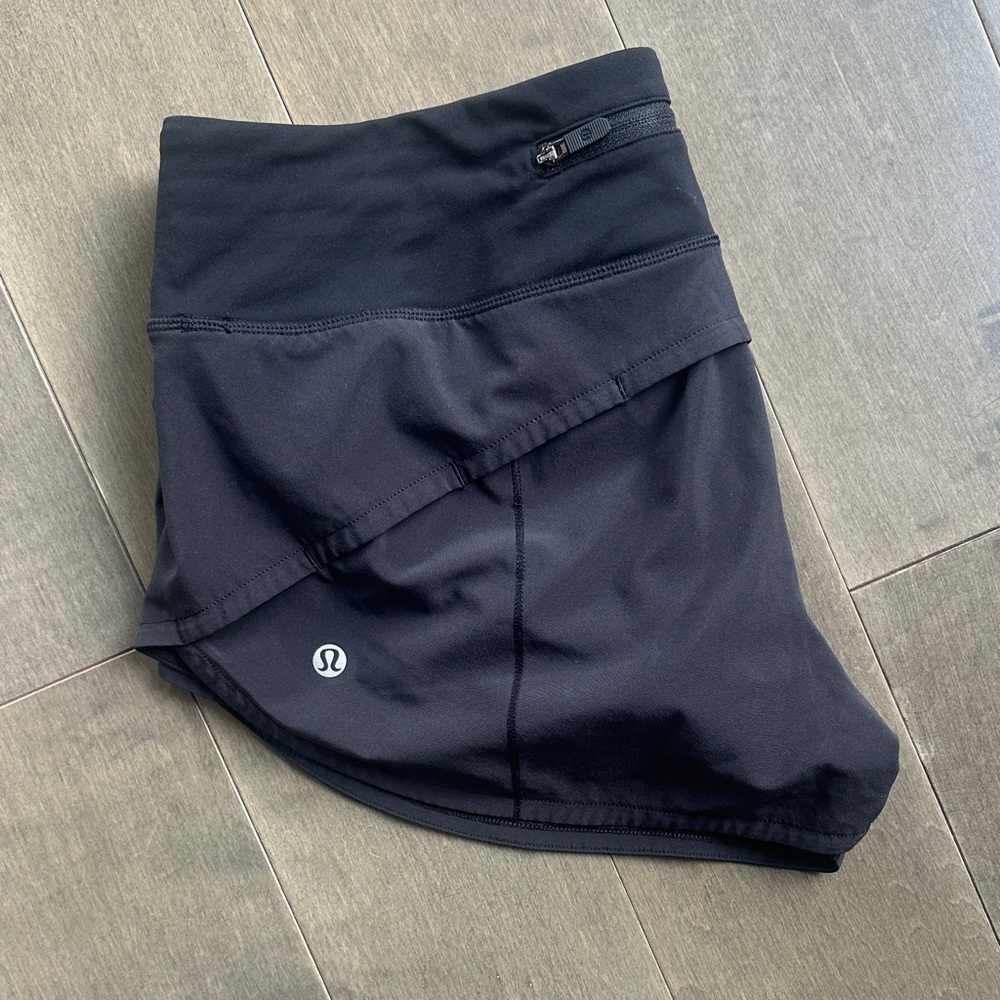 Lululemon Black Athletic Short
